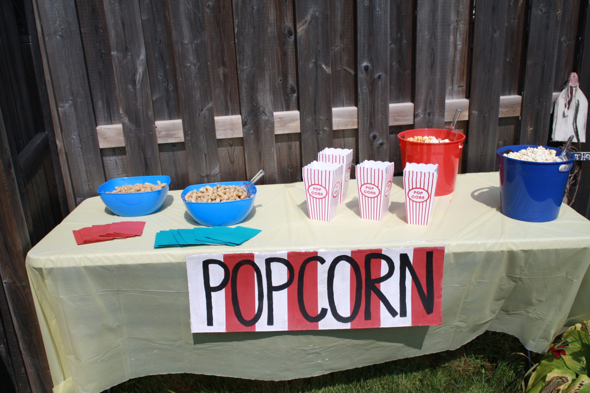 Popcorn Table The Olive Blogger