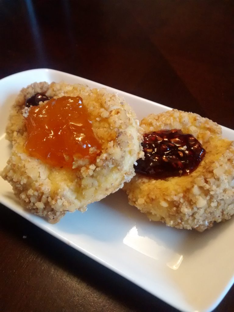Jam Filled Thimble Cookies