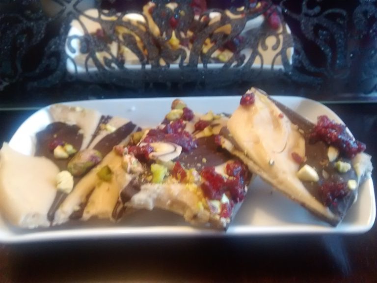 Christmas Baking Frenzy- Peanut Butter Bark