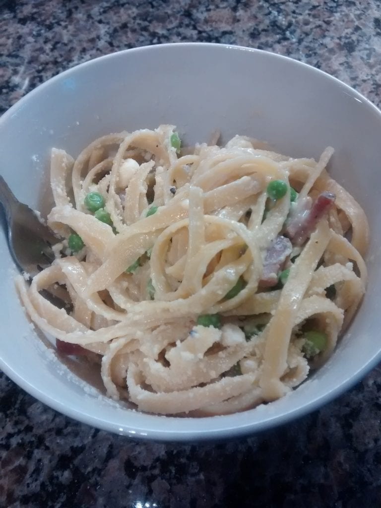 Creamy Carbonara Pasta
