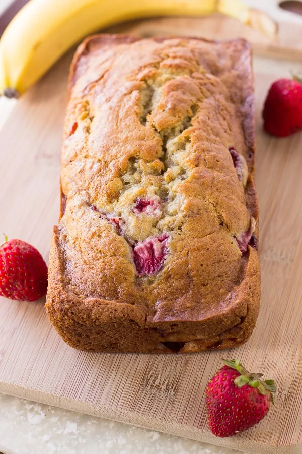 Strawberry-Banana-Bread