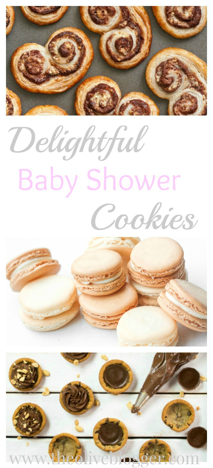 A fun round-up of cookie recipes for baby showers! Featuring both classic cookies and new favorites, there is a cookie for everyone!