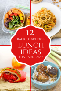 Back to School Lunch Ideas and More
