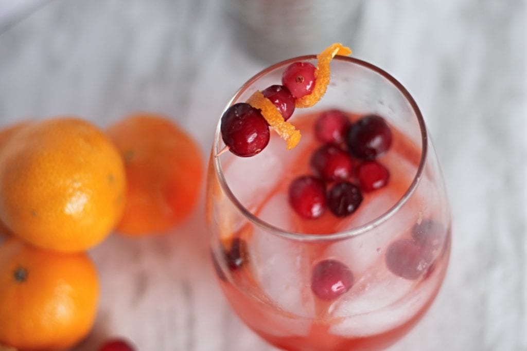 Clementine Cranberry Cocktail 