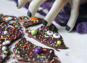 Chocolate Bark Halloween Recipes