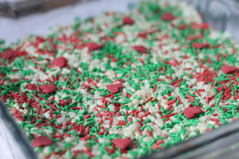 Christmas Rice Krispie Treats 