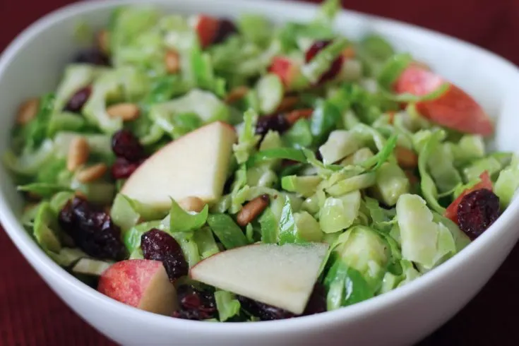 Gorgeous Brussel Sprout Salad