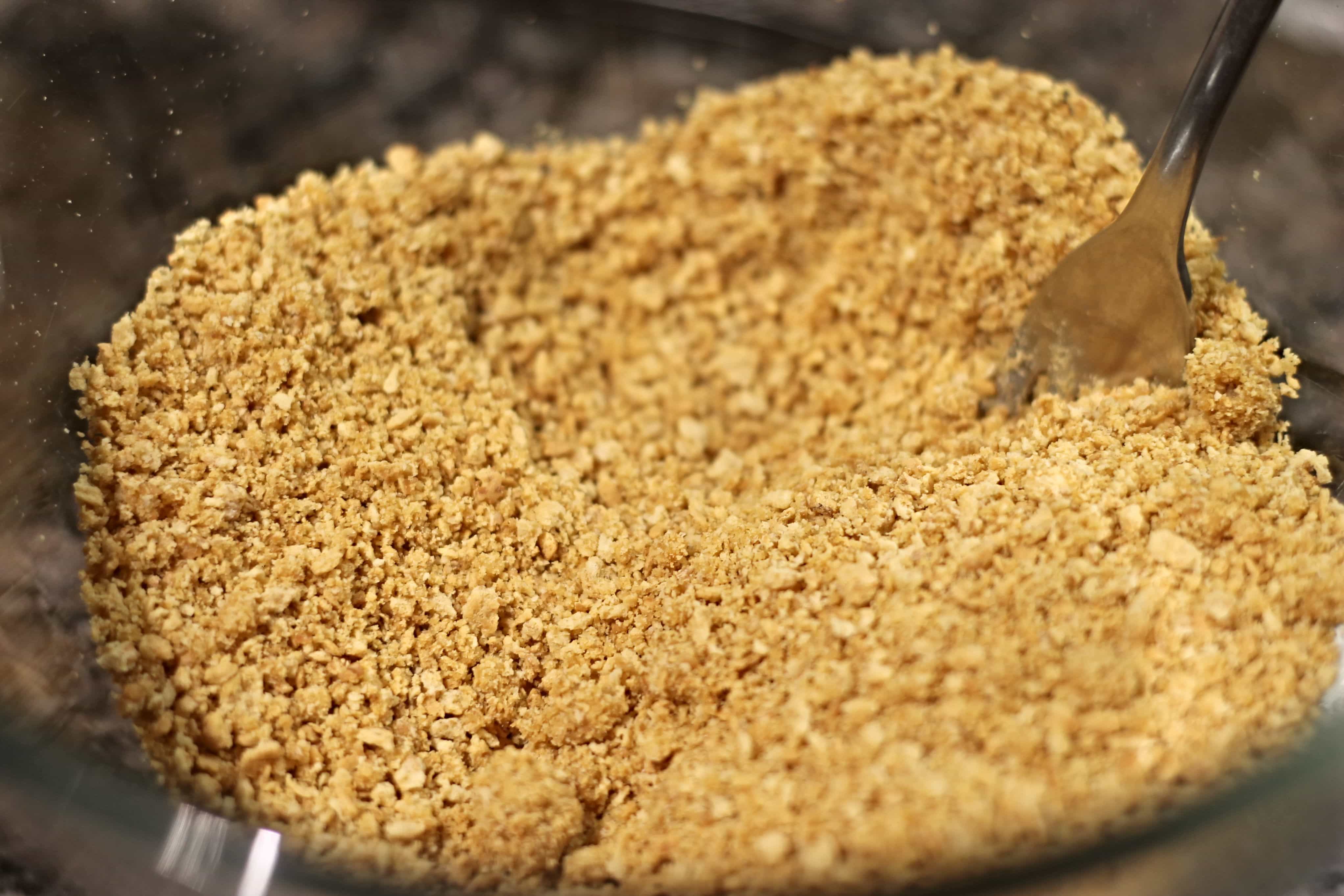 Graham cracker crumbs for base of Toffee Bars
