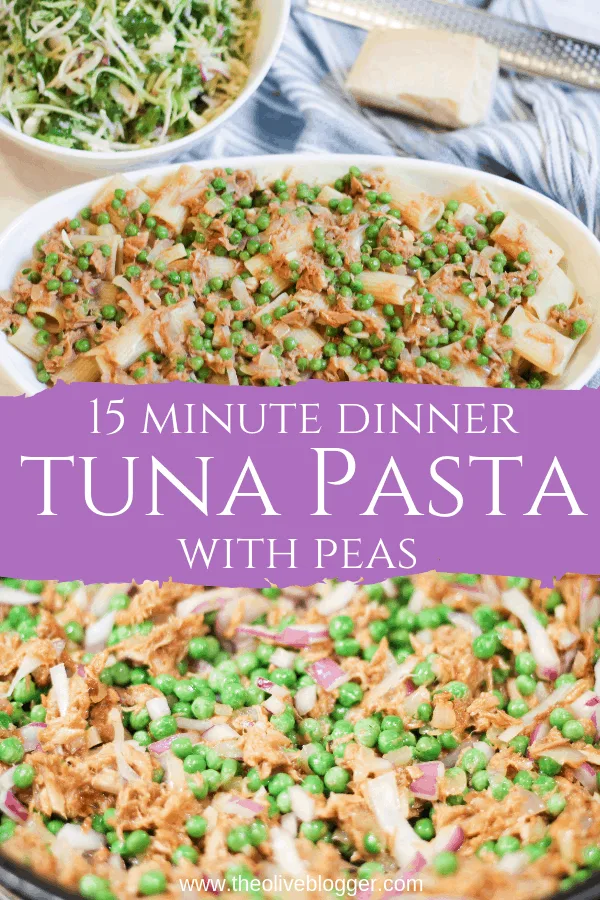 Tuna Pasta in casserole dish and pan 