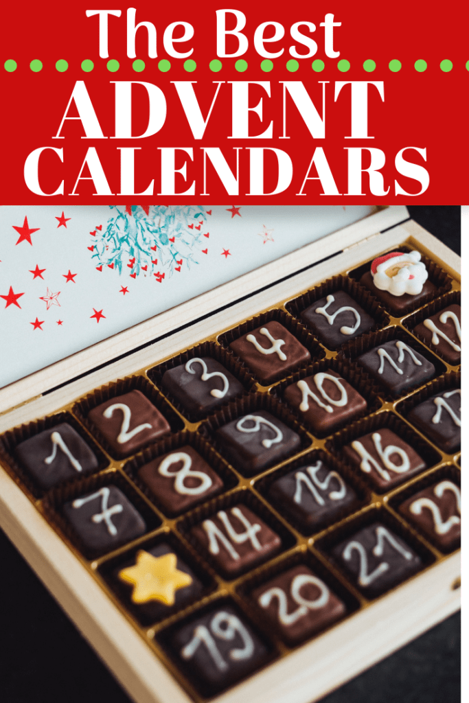 Square Chocolates in Advent Calendar Box