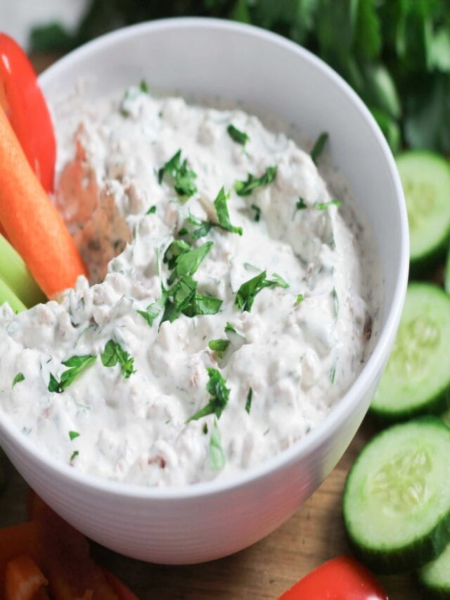 Game Day Corned Beef Dip The Olive Blogger