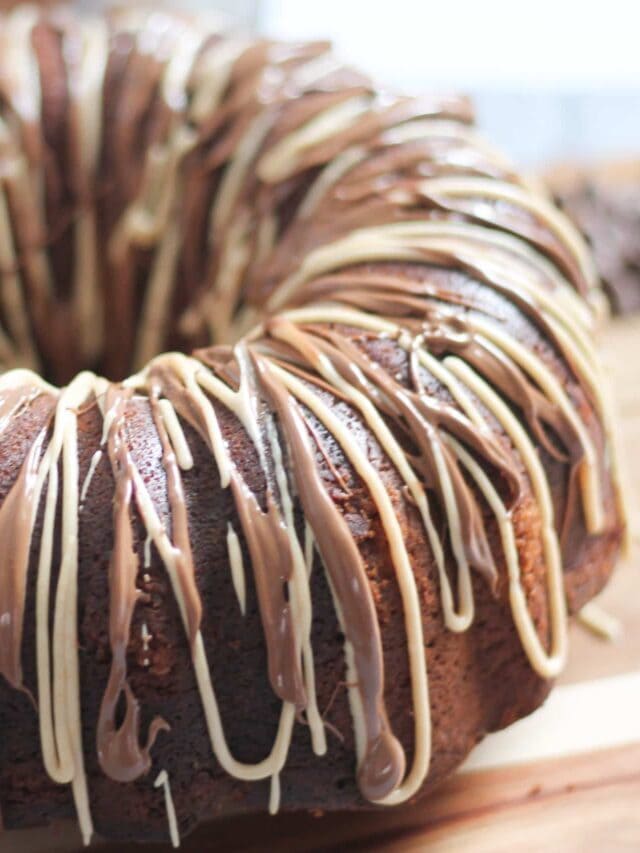 Decadent Chocolate Peanut Butter Bundt Cake Recipe