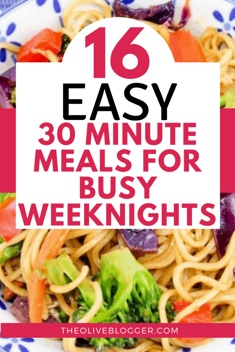 Easy 30 Minute Meals