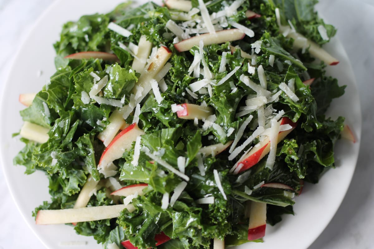 Simple Kale Slaw Recipe A MUST MAKE Coleslaw The Olive Blogger